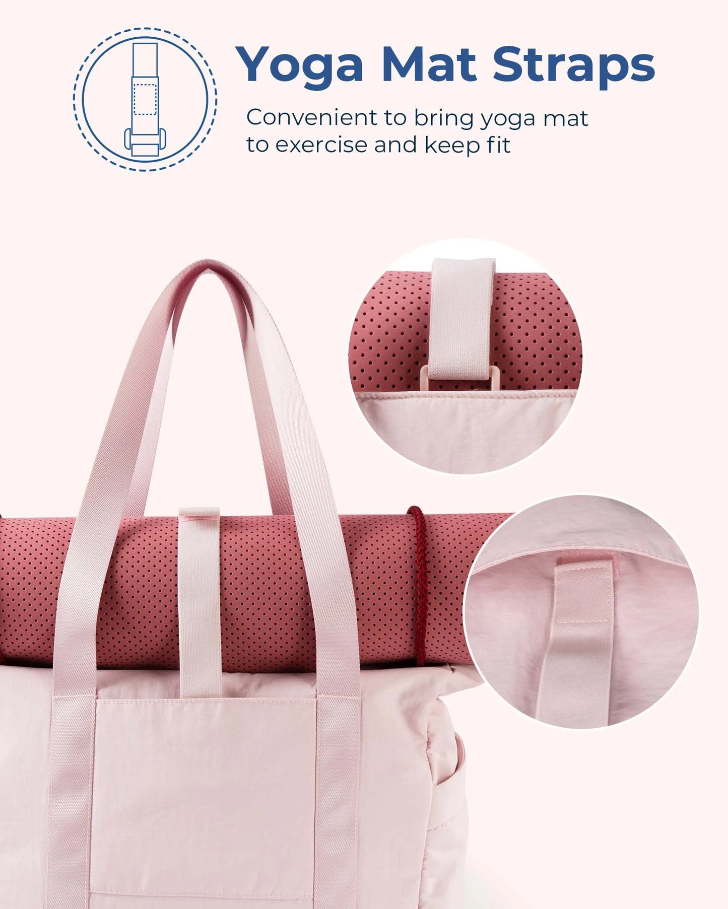 BAGSMART Tote Bag Women Large Capacity Crossbody Bags Handbag Shoulder Shopper Bag Women's Bags for University College