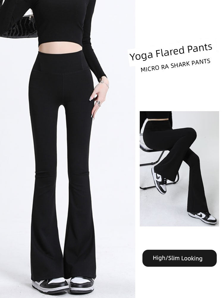 High Waist Hip Lift Exercise Workout Pants Outwear Micro-LA Yoga