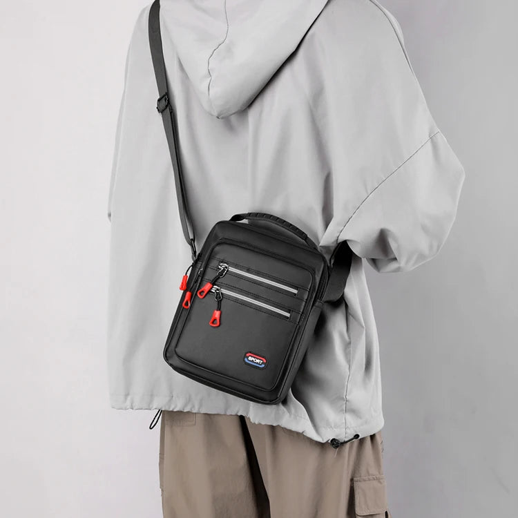 Men's business crossbody bag, office and leisure shoulder bag, for dad and husband (anniversary gift)