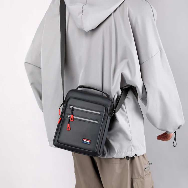 Men's business crossbody bag, office and leisure shoulder bag, for dad and husband (anniversary gift)