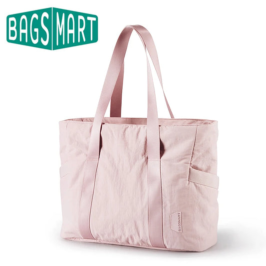 BAGSMART Tote Bag Women Large Capacity Crossbody Bags Handbag Shoulder Shopper Bag Women's Bags for University College