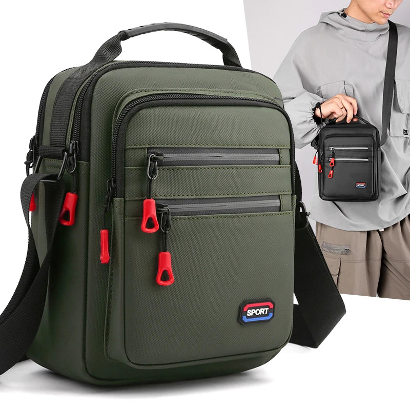 Men's business crossbody bag, office and leisure shoulder bag, for dad and husband (anniversary gift)